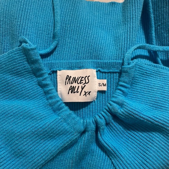 Princess Polly Kalani Mini Dress Blue S/M - Picture 5 of 5